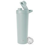 Sea Glass Sage Stainless Steel Shaker Bottle, 24oz