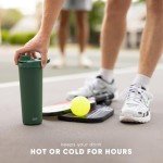 Sea Glass Sage Stainless Steel Shaker Bottle, 24oz