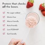 Just Ingredients - Strawberries & Cream Whey Protein Powder 34.56 oz