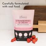 Just Ingredients - Strawberries & Cream Whey Protein Powder 34.56 oz