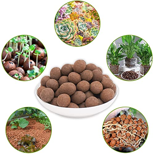Organic Clay Pebbles for Hydroponic Plant Growth