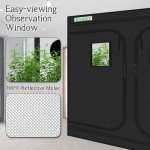 Hydroponic Grow Tent with Window & Kit Bag