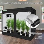 Hydroponic Grow Tent with Window & Kit Bag