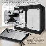 Hydroponic Grow Tent with Window & Kit Bag