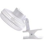 Genesis 6-Pack White 6-Inch Clip Fans