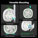 VIVOSUN AeroWave D4 Clip Fan for Hydroponics