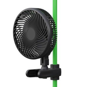 6" Hydroponic Clip Fan with 10 Speed Settings