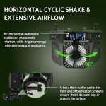 Hydroponic Grow Tent Fan with Humidity Meter
