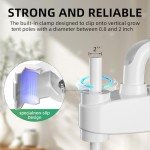 6-Inch Adjustable Clip Fan for Hydroponics - 2 Pack