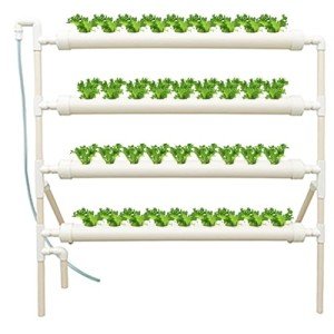 36-Hole Hydroponic Growing System with Water Pump