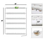 PVC Hydroponics Growing System for 54 Plants