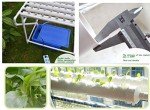 72-Hole Hydroponic Gardening System with Water Pump