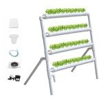 36-Site Vertical Hydroponic Grow System Kit