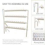 36-Hole Hydroponic Growing System with Water Pump