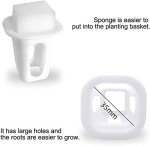 LAPOND 72-Site Hydroponic Growing System Kit
