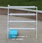 36-Hole Hydroponic Growing System with Water Pump