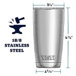 YETI 20 oz Stainless Steel Vacuum Insulated Tumbler