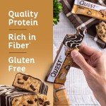 Chocolate Chip Cookie Dough Protein Bars - 12 Count