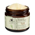 Handmade Unscented Whipped Tallow Balm for Skin