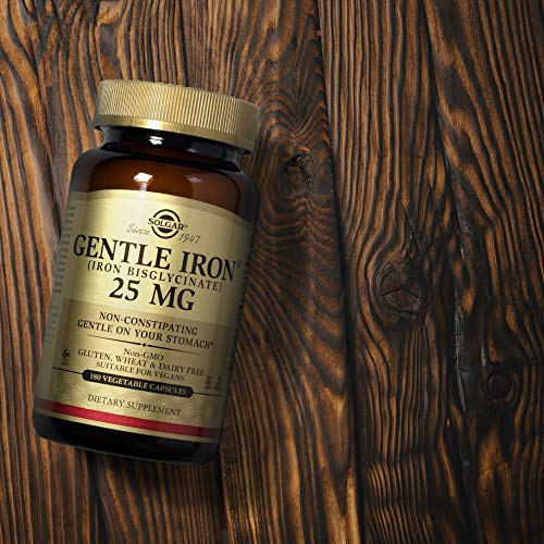 Gentle Iron Capsules by Solgar - 180 Count