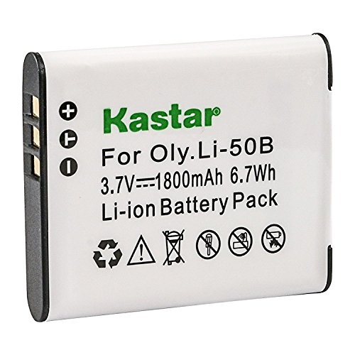 Kastar LCD Charger for Sanyo DB-L20 & VPC-E6