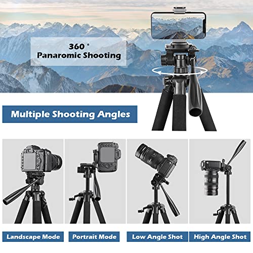 Ubeesize TR67 67" Tripod with Wireless Remote