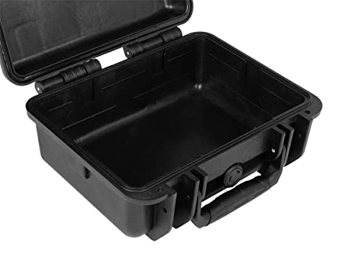 Weatherproof Hard Case with Custom Foam - Black
