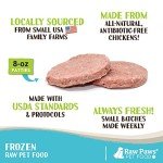 Raw Paws Frozen Chicken Dog & Cat Food Patties