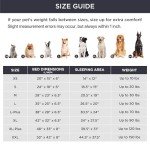 Bedsure Large Orthopedic Dog Bed - Washable Sofa