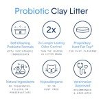 Boxie® Probiotic 40 Day Natural Odor Control Cat Litter, 28lb Clumping Clay Kitty Litter