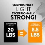 ARM & HAMMER HardBall Lightweight Easy No-Mess Scooping Garden Bloom Scent Platinum Multi-Cat Clumping Litter, 8.5LB Bag