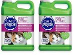 Cat's Pride Premium Lightweight Clumping Litter: Pure & Fresh - Up to 10 Days of Powerful Odor Control - Multi-Cat, Scented, 10 Pounds (Pack of 2)