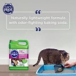 Cat's Pride Premium Lightweight Clumping Litter: Pure & Fresh - Up to 10 Days of Powerful Odor Control - Multi-Cat, Scented, 10 Pounds (Pack of 2)