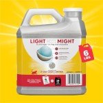 Purina Tidy Cats LightWeight, Low Dust, Clumping Cat Litter Odor Control 24/7 Performance Multi Cat Litter - 6 lb. Jug