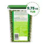 Greenies Feline Adult Natural Dental Care Cat Treats, Catnip Flavor, 9.75 oz. Tub