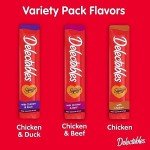 Delectables Squeeze Up Non-Seafood Variety Pack Lickable Cat Treat, 20 Count (Pack of 1)