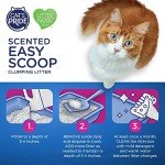 Cat's Pride Lightweight Clumping Litter: Easy Scoop - Powerful Odor Control - Scented, 10 Pounds