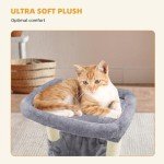 ROYPET Fashion Design 43.3" Cat Trees with Cat Houses,Grey