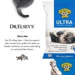 Dr. Elsey's Premium Clumping Cat Litter - Ultra - 99.9% Dust-Free, Low Tracking, Hard Clumping, Superior Odor Control, Unscented & Natural Ingredients