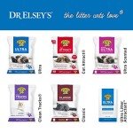 Dr. Elsey's Premium Clumping Cat Litter - Ultra - 99.9% Dust-Free, Low Tracking, Hard Clumping, Superior Odor Control, Unscented & Natural Ingredients