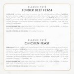 Fancy Feast Poultry and Beef Feast Classic Pate Collection Grain Free Wet Cat Food Variety Pack - (Pack of 30) 3 oz. Cans