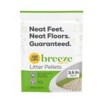 Purina Tidy Cats Litter, Breeze Litter Pellets to be Used with Breeze Litter System, Prevents Dust and Tracking, 3.5 LB Each (Pack of 2)
