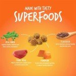 Fruitables Cat Treats | Crunchy Cat Treats | Healthy Low Calorie Cat Treats Packed with Protein | Free of Wheat, Corn and Soy | 2.5 oz (Pack of 3)