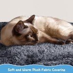 Yaheetech Cat Tree Cat Tower, 40-Inch Cat Condo with Oversized Soft Platform, Scratching Board, Basket and Hammock, Cat Furniture for Kittens Cats Pets, Dark Gray