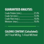 FELINE GREENIES Adult Dental Cat Treats, Savory Salmon Flavor, 9.75 oz. Tub