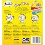 Temptations Creamy Puree with Beef Liver, Salmon, Chicken, and Tuna Squeezable Lickable Wet Cat Treat Variety Pack, 0.42 oz. Tubes, Pack of 48