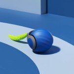 Speedy Tail 2.0 Cat Toy, Turbo Tail 2.0 Cat, Smart Interactive Cat Toy Ball for Indoor Cats, Automatic Cat Rolling Ball Toy, Cat Self Moving Toy, Speedytail 2.0 Cat Toy