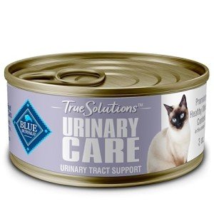 Blue Buffalo True Solutions Urinary Care Wet Cat Food, Urinary Tract Formula with Chicken, 3.0-oz. Cans (24 Count)
