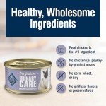 Blue Buffalo True Solutions Urinary Care Wet Cat Food, Urinary Tract Formula with Chicken, 3.0-oz. Cans (24 Count)