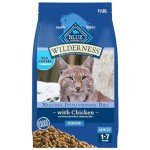 Blue Buffalo Wilderness Nature's Evolutionary Diet High-Protein, Grain-Free Natural Dry Food for Adult Cats, Chicken, 11-lb. Bag